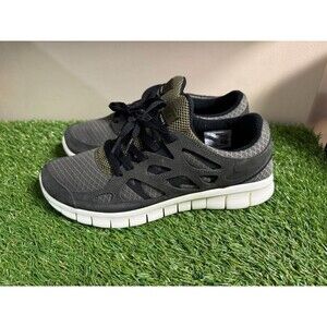 Nike Free Run 2 Running Shoes Sequoia Black Olive 537732-305 Men's Size 8.5 NEW